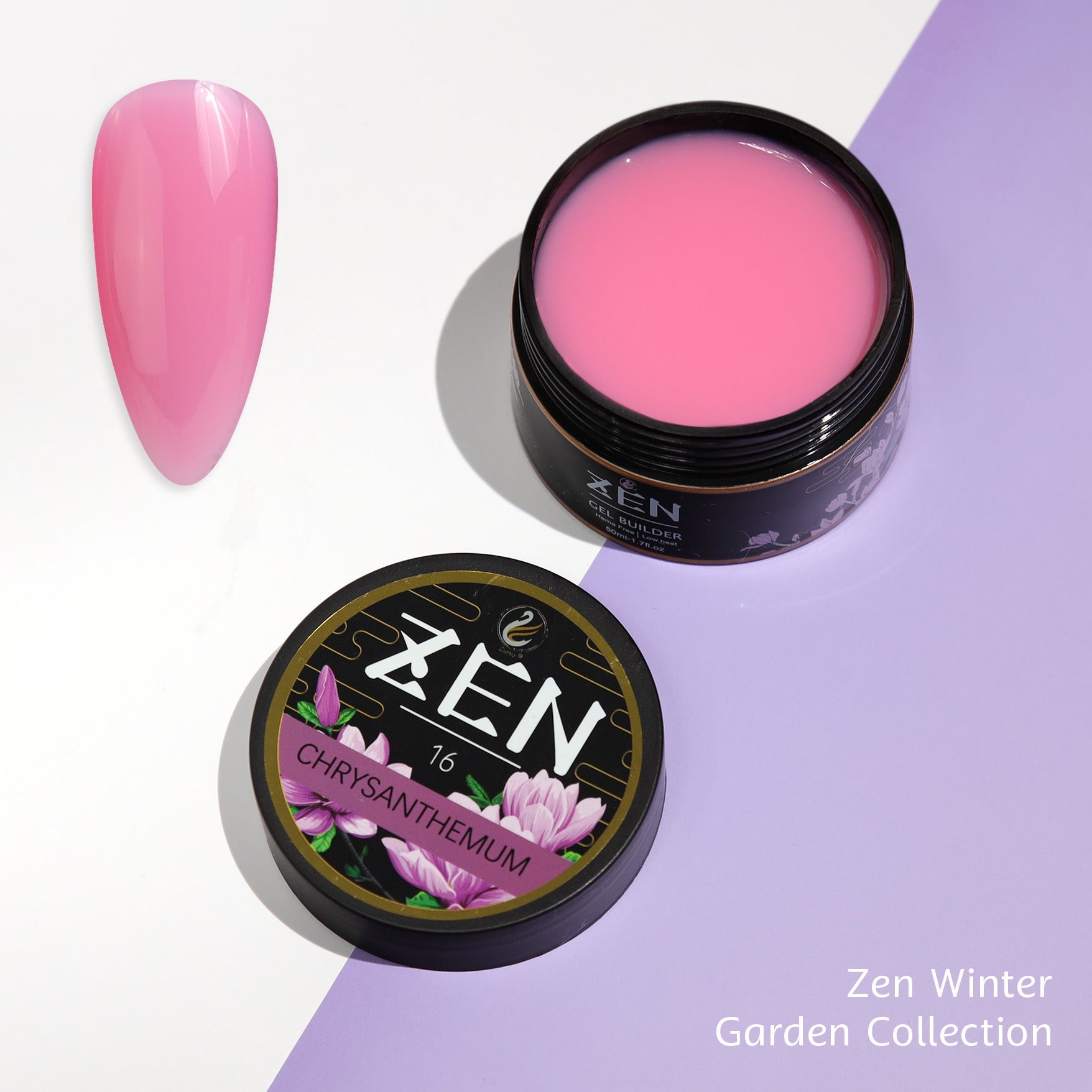 KaZEN | Builder Gel Winter Garden Collection #13-#24