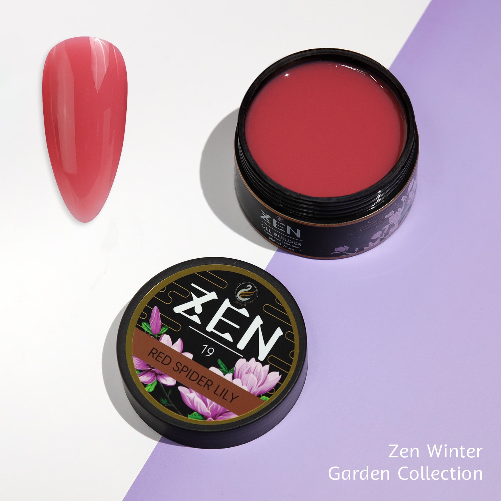 KaZEN | Builder Gel Winter Garden Collection #13-#24
