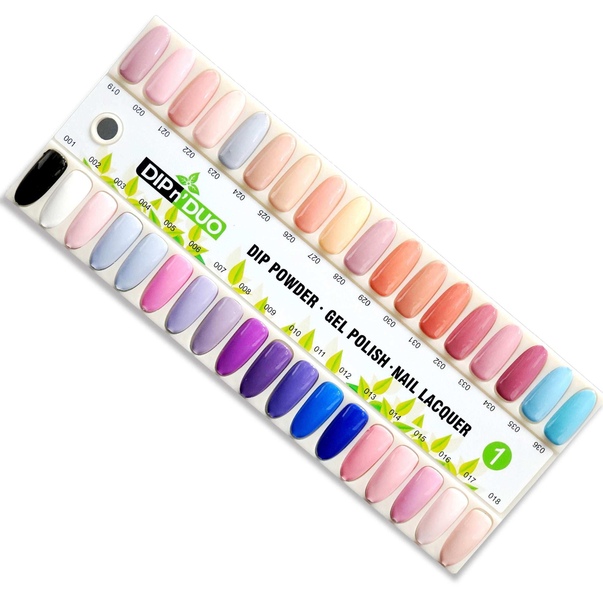 DIP n' DUO - Sample/Color Chart