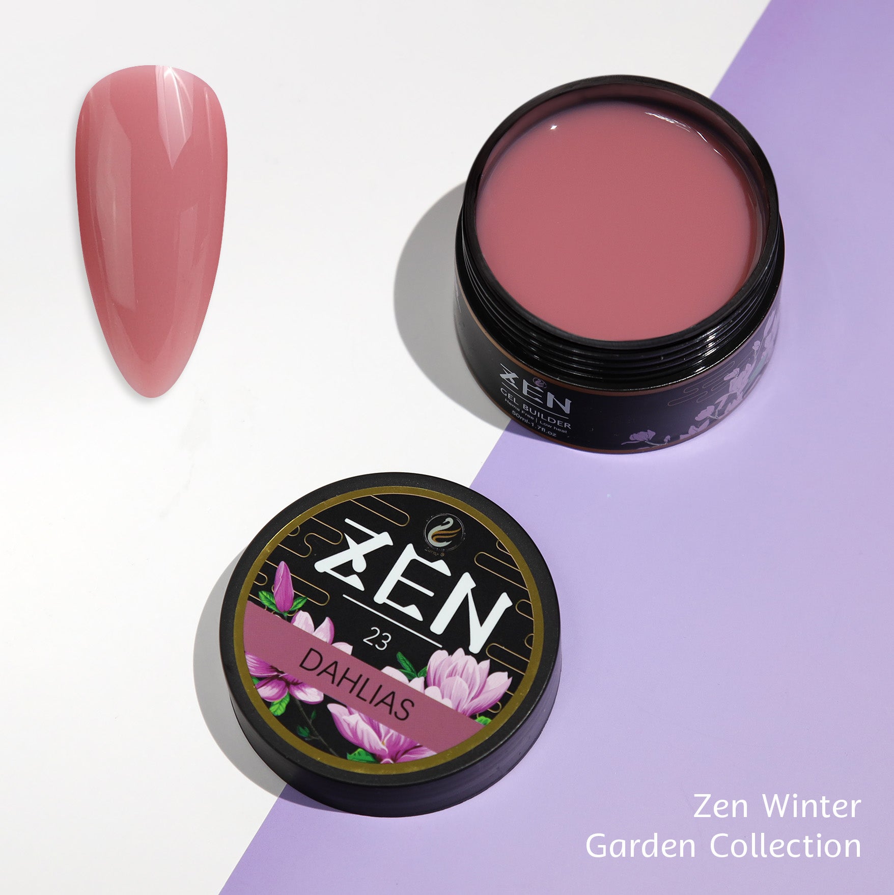 KaZEN | Builder Gel Winter Garden Collection #13-#24