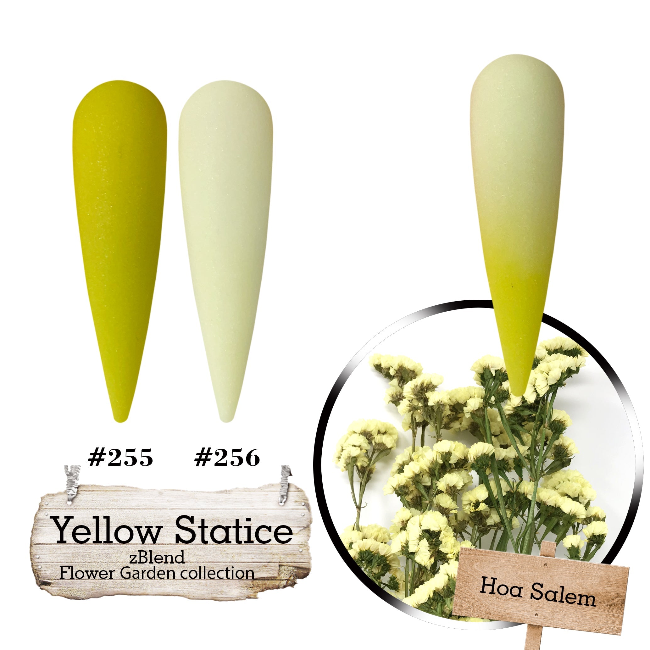 zBlend - zGel - zLacquer | #253 - #288 Flowers Garden Collection - 36 Colors