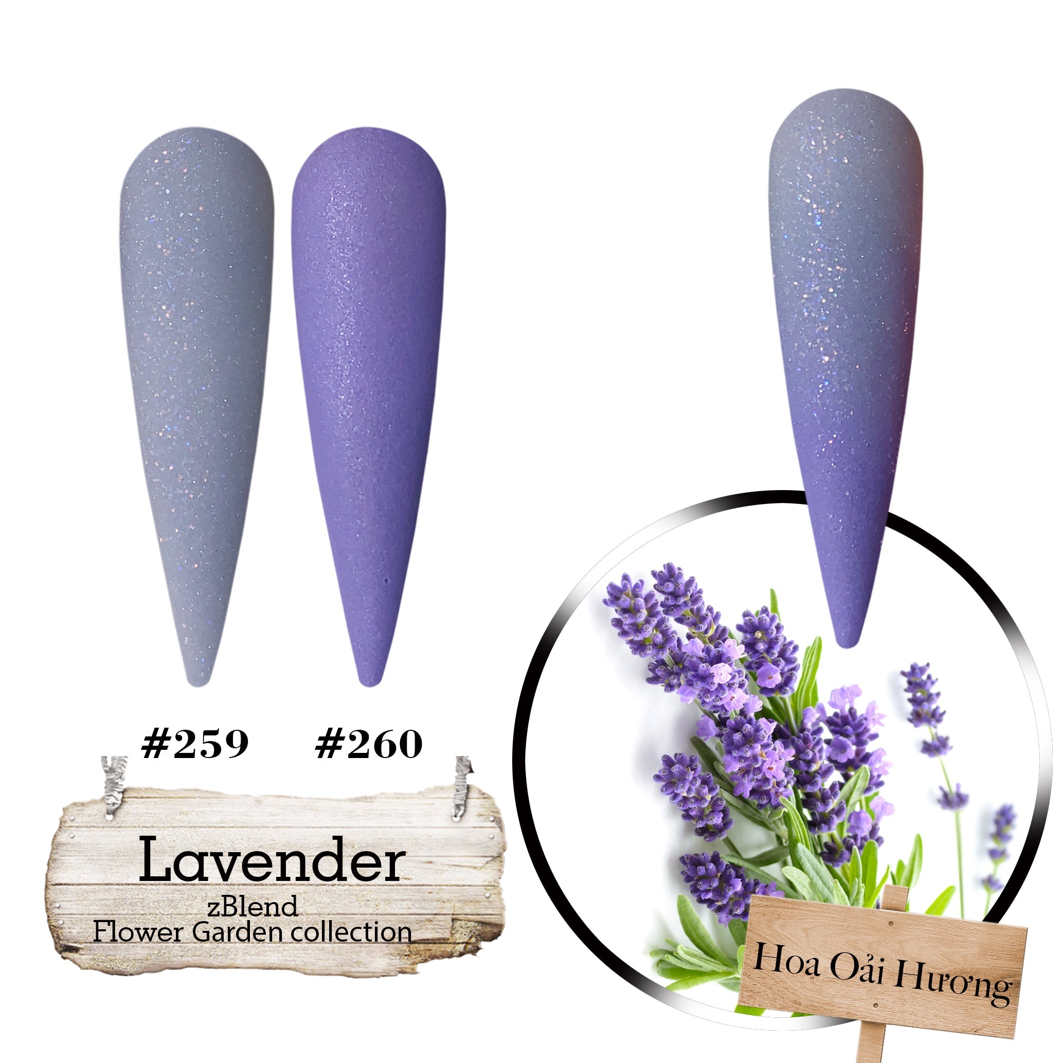 zBlend - zGel - zLacquer | #253 - #288 Flowers Garden Collection - 36 Colors