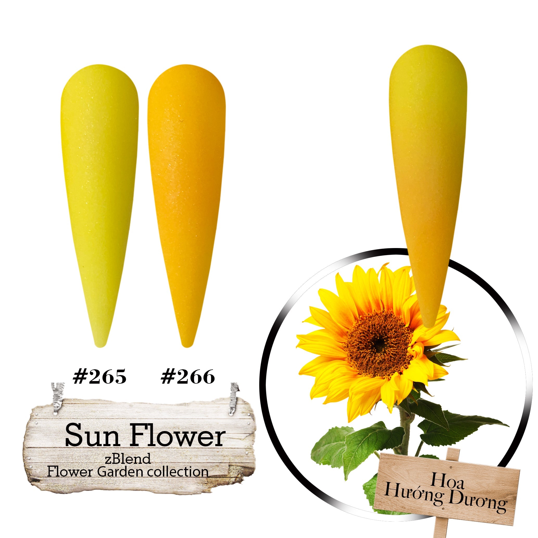 zBlend - zGel - zLacquer | #253 - #288 Flowers Garden Collection - 36 Colors