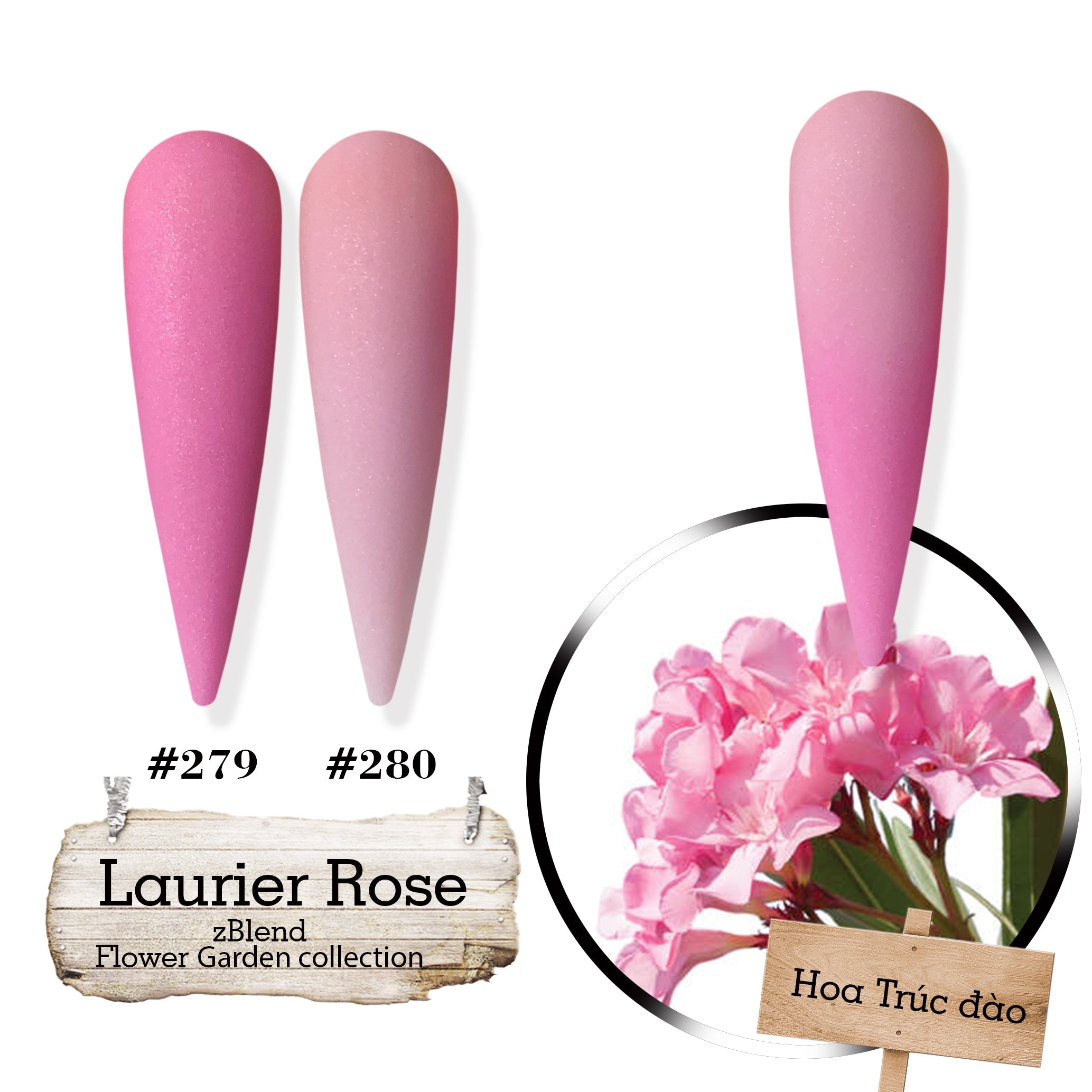 zBlend - zGel - zLacquer | #253 - #288 Flowers Garden Collection - 36 Colors