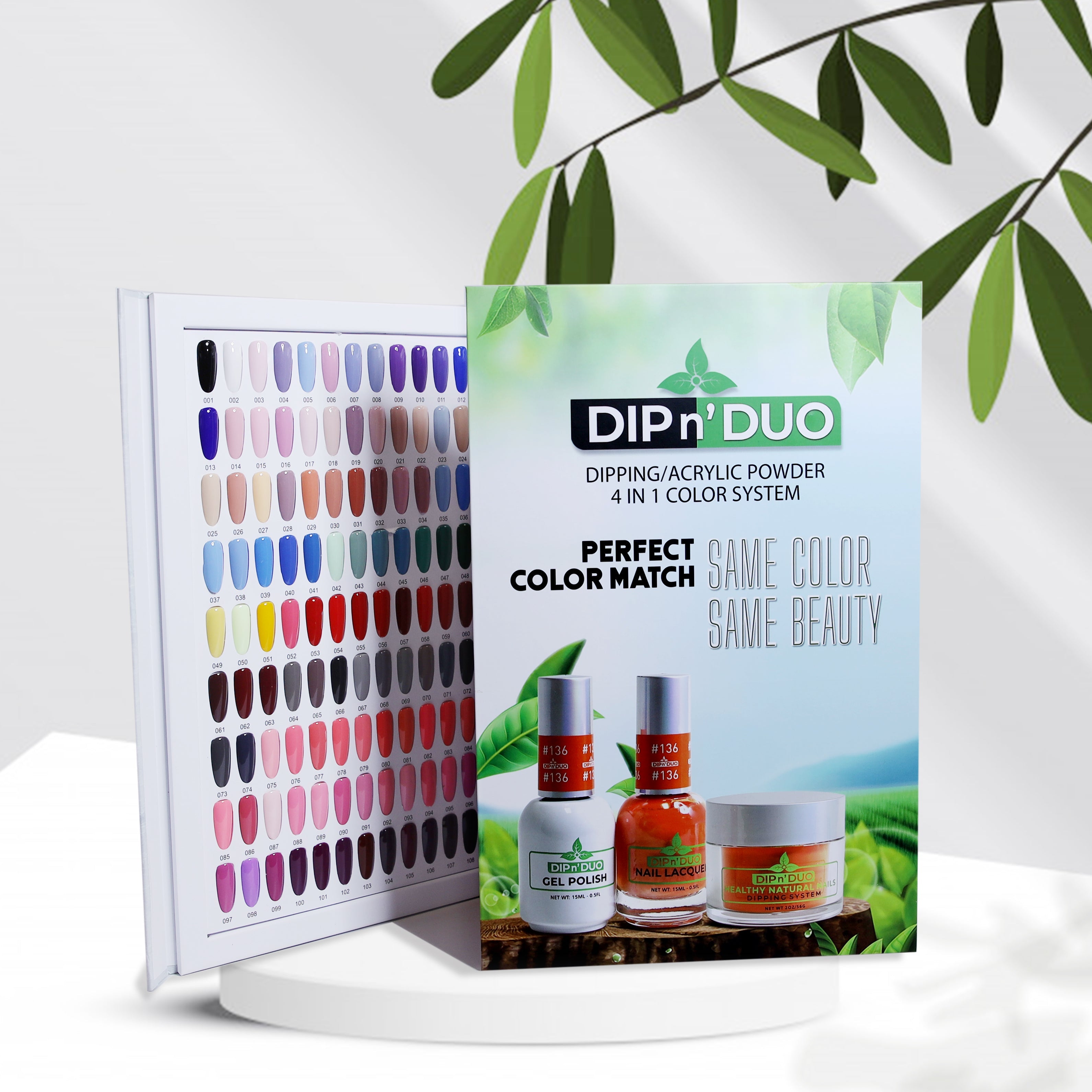 DIP n' DUO - Sample/Color Chart