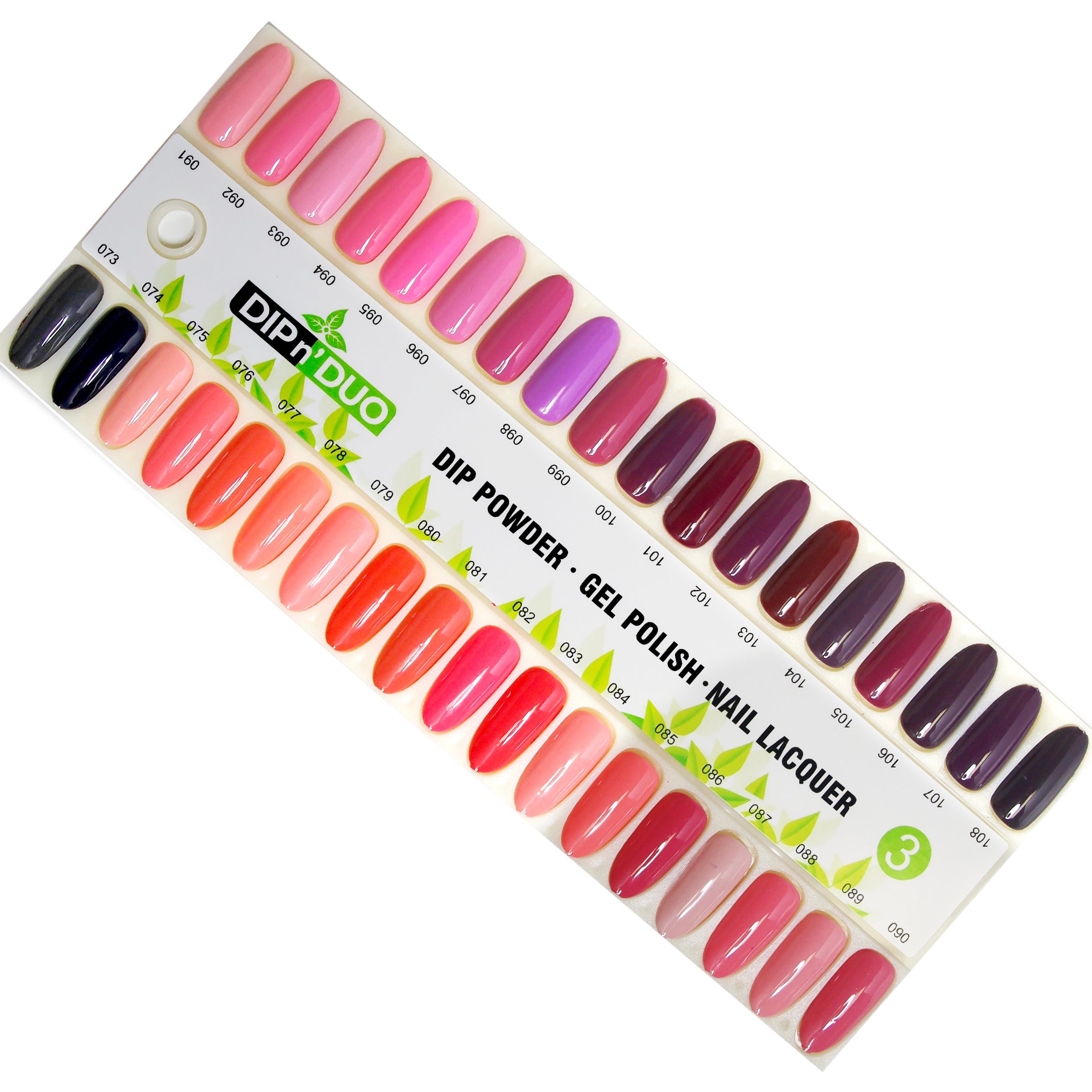 DIP n' DUO - Sample/Color Chart