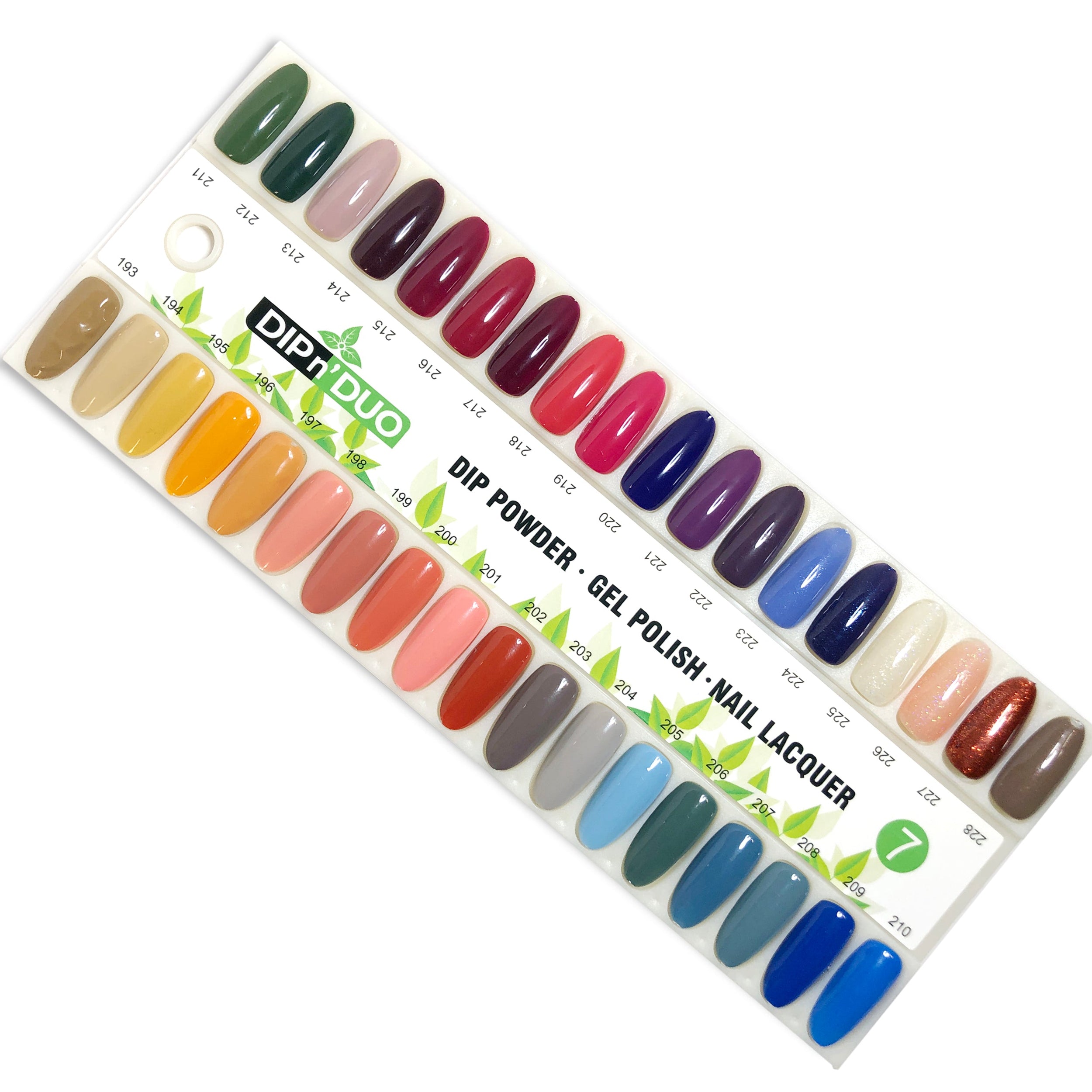 DIP n' DUO - Sample/Color Chart