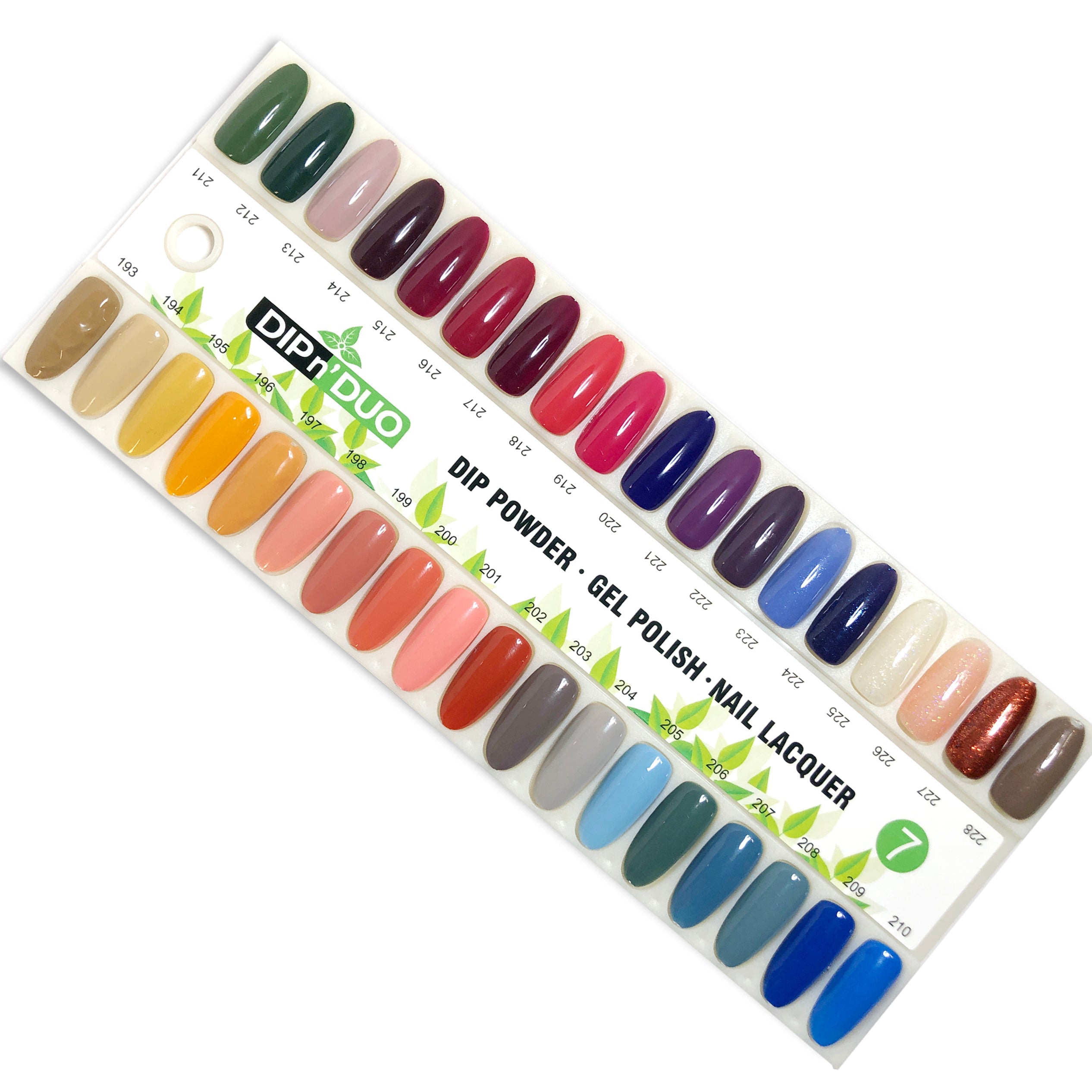 DIP n' DUO - Sample/Color Chart