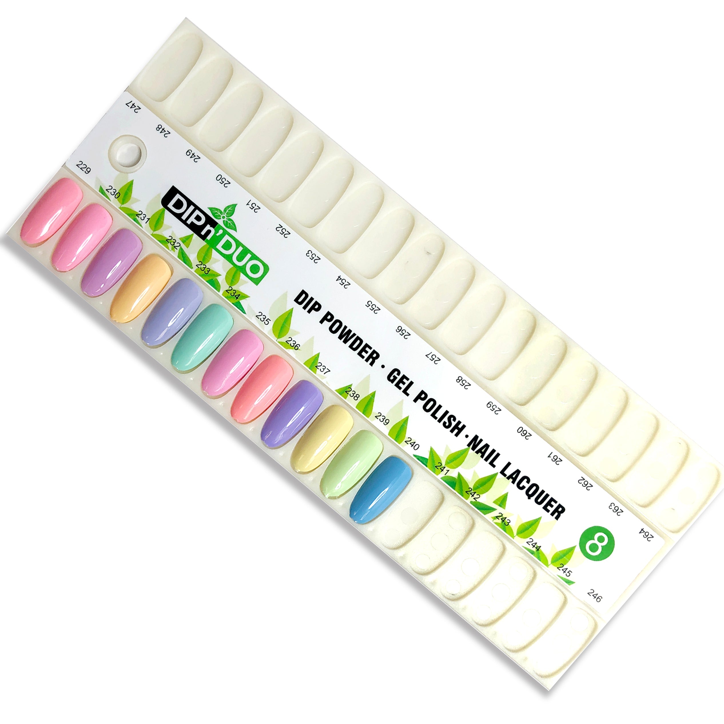 DIP n' DUO - Sample/Color Chart