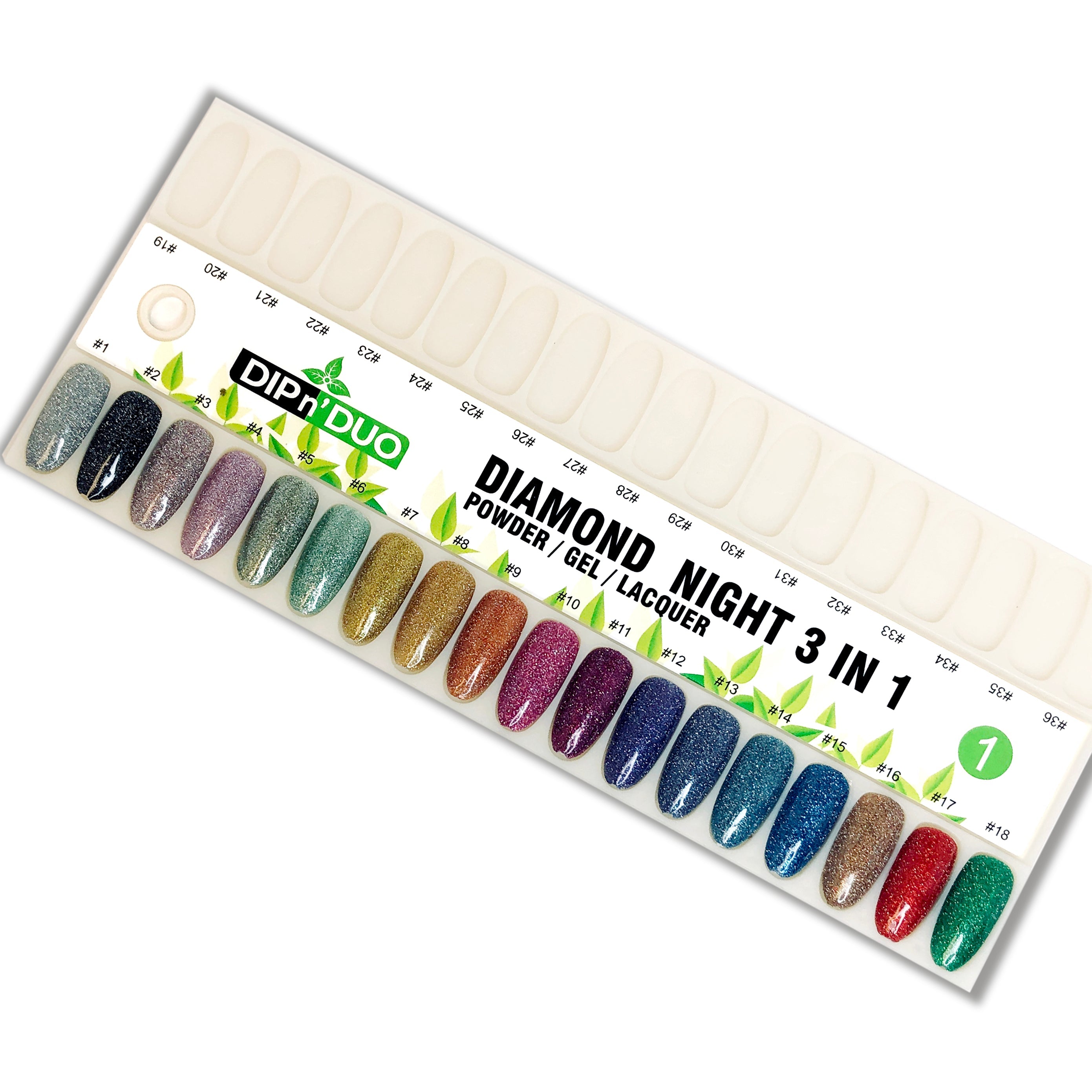 DIP n' DUO - Sample/Color Chart