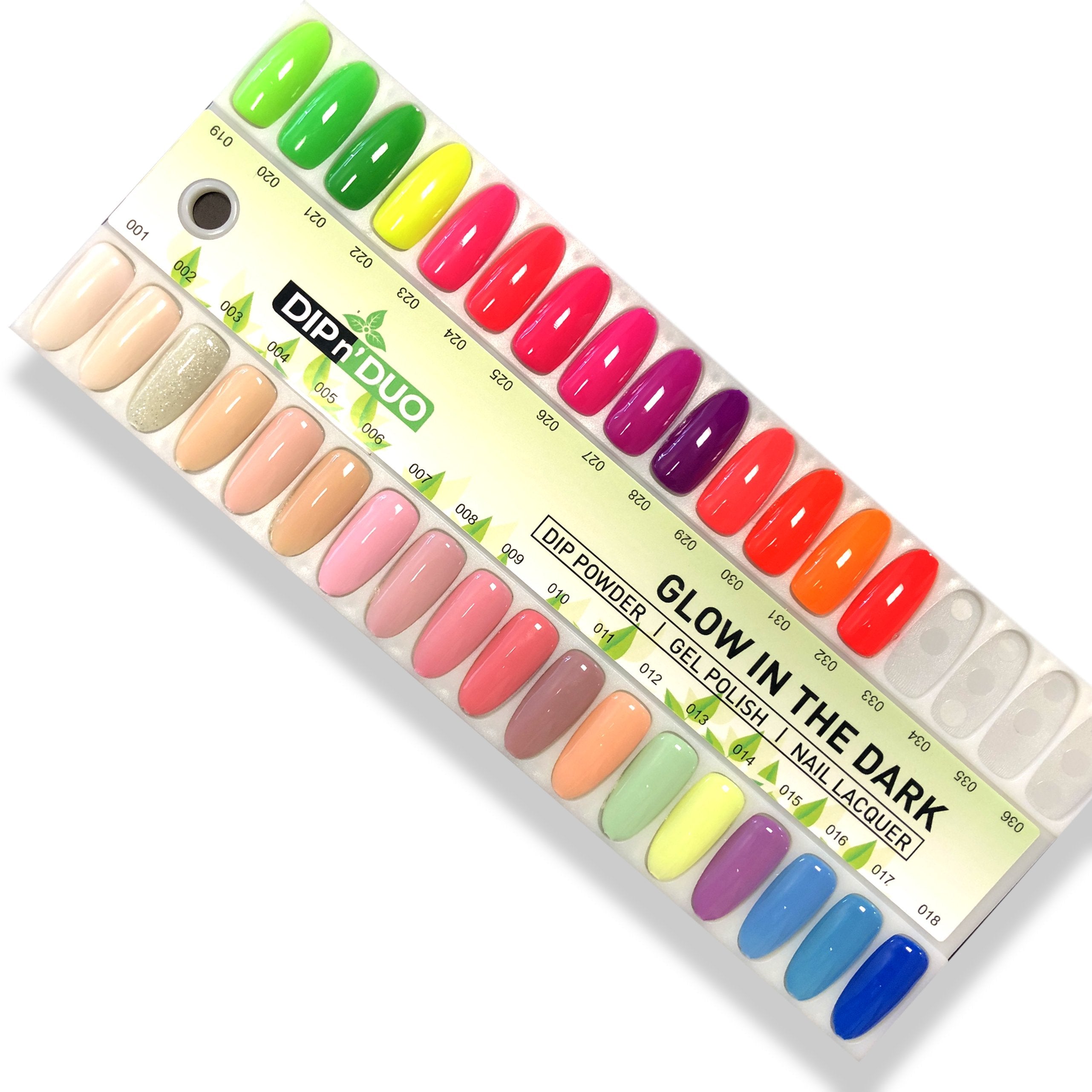 DIP n' DUO - Sample/Color Chart