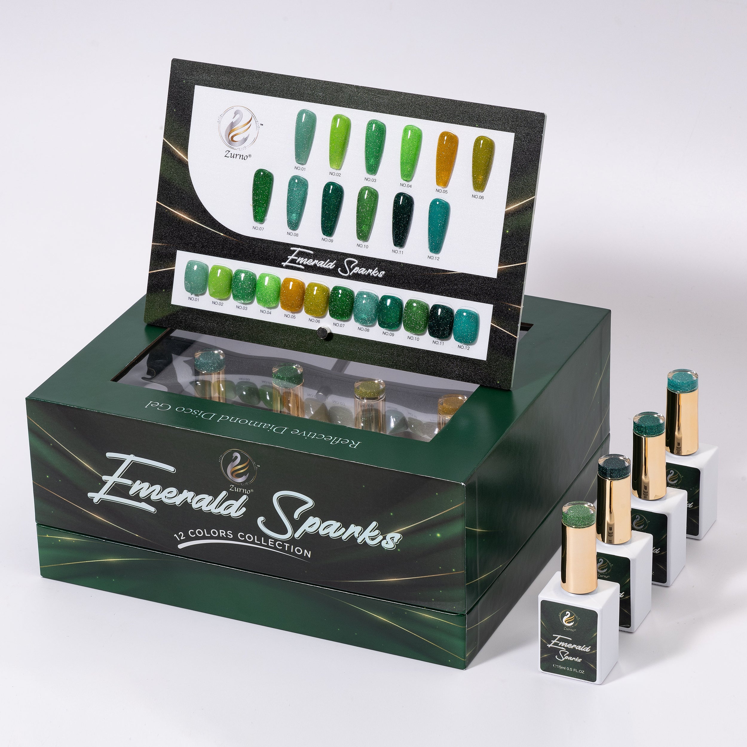 Reflective Diamond Disco Gel Collections