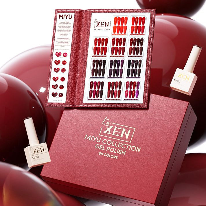 KaZEN | Miyu Gel Polish Collection 2 (50 Colors) - Red Couture Collection