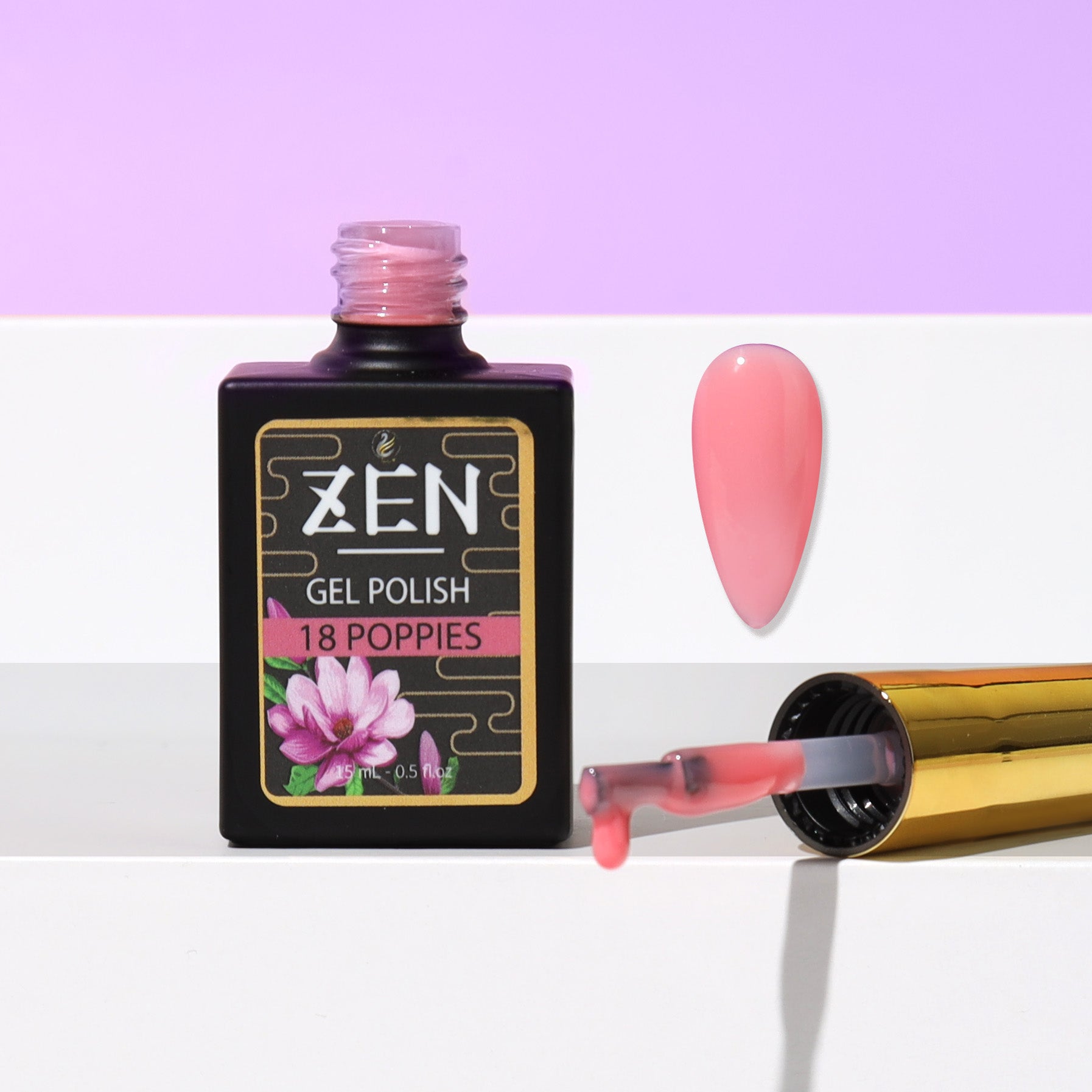 KaZEN | Milky Gel Polish Winter Garden Collection #13-#24 · Zurno