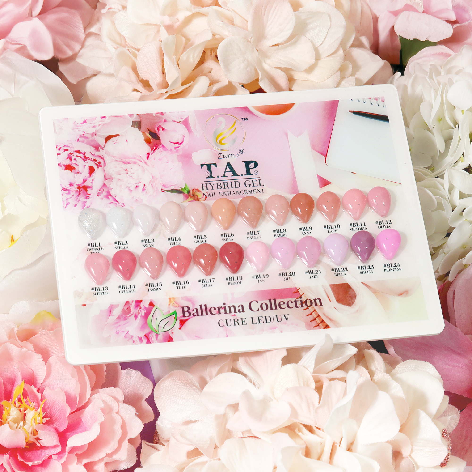 T.A.P Gel | Color Chart
