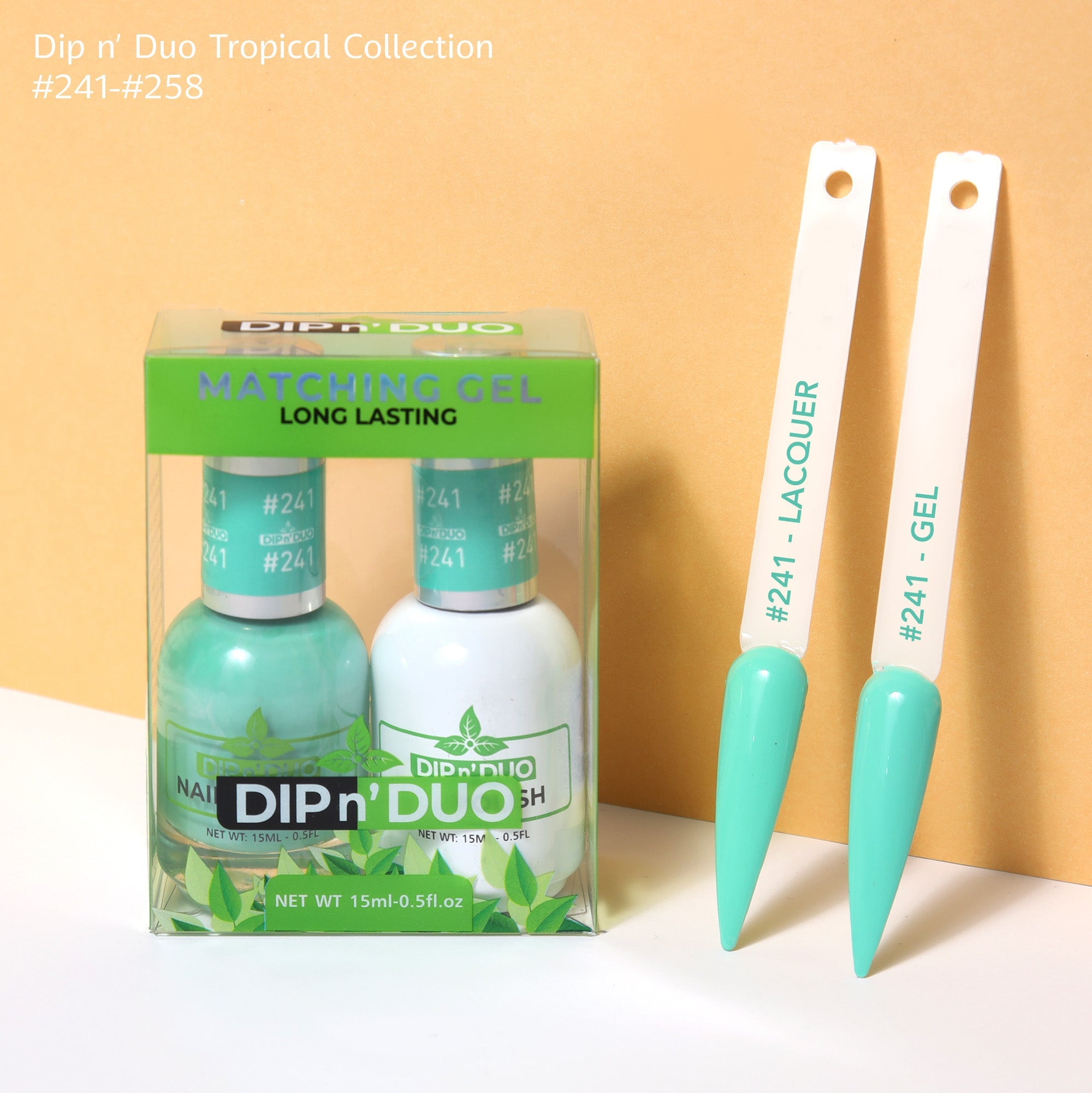 DIP n' DUO - 4-in-1 Matching - Color #241-#258 (Tropical Collection)