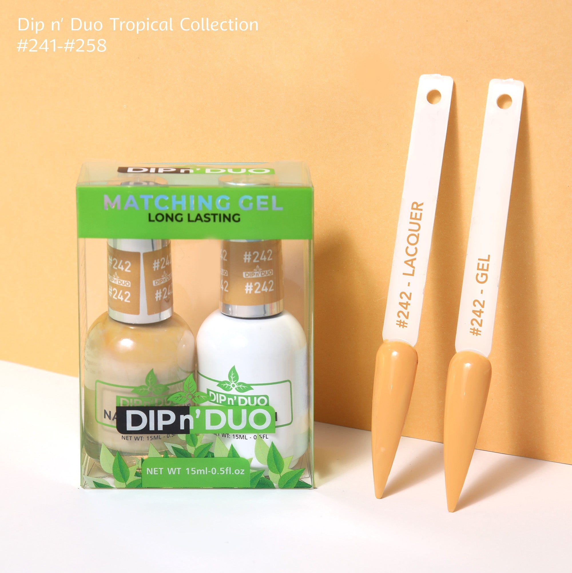 DIP n' DUO - 4-in-1 Matching - Color #241-#258 (Tropical Collection)
