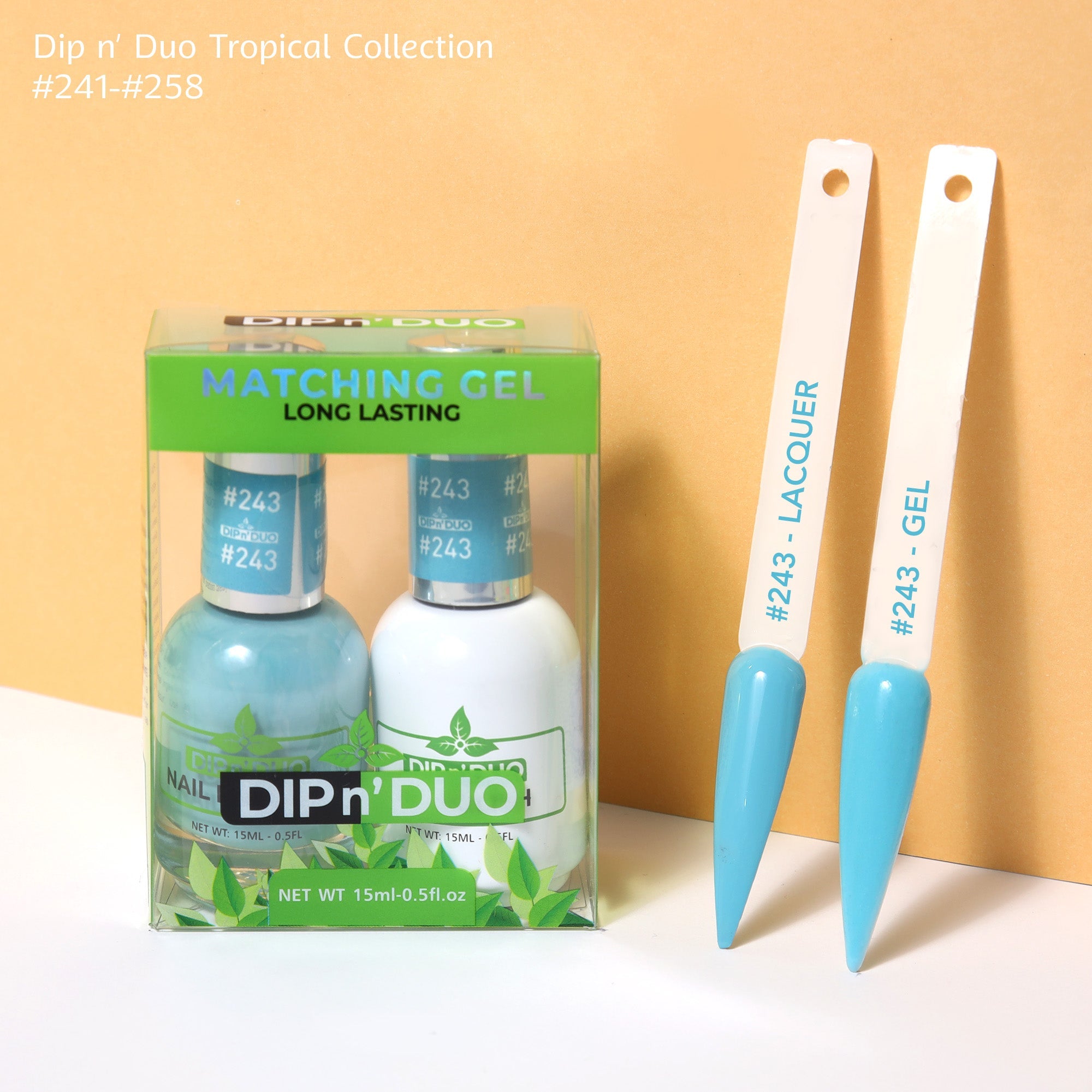 DIP n' DUO - 4-in-1 Matching - Color #241-#258 (Tropical Collection)