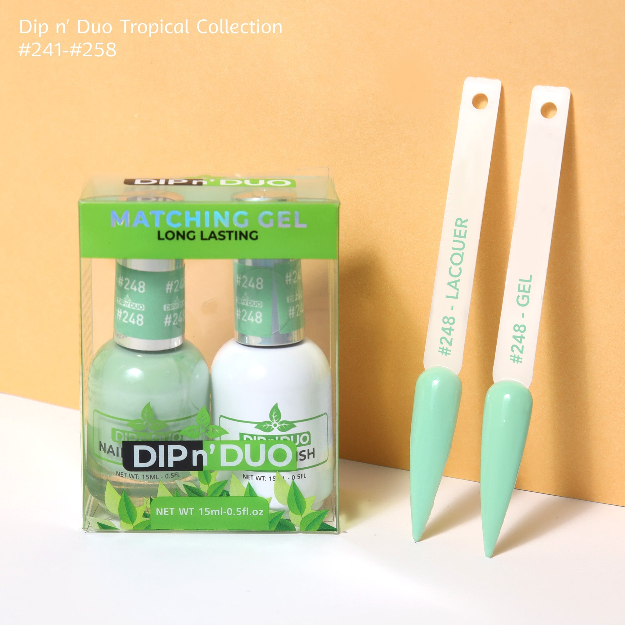 DIP n' DUO - 4-in-1 Matching - Color #241-#258 (Tropical Collection)