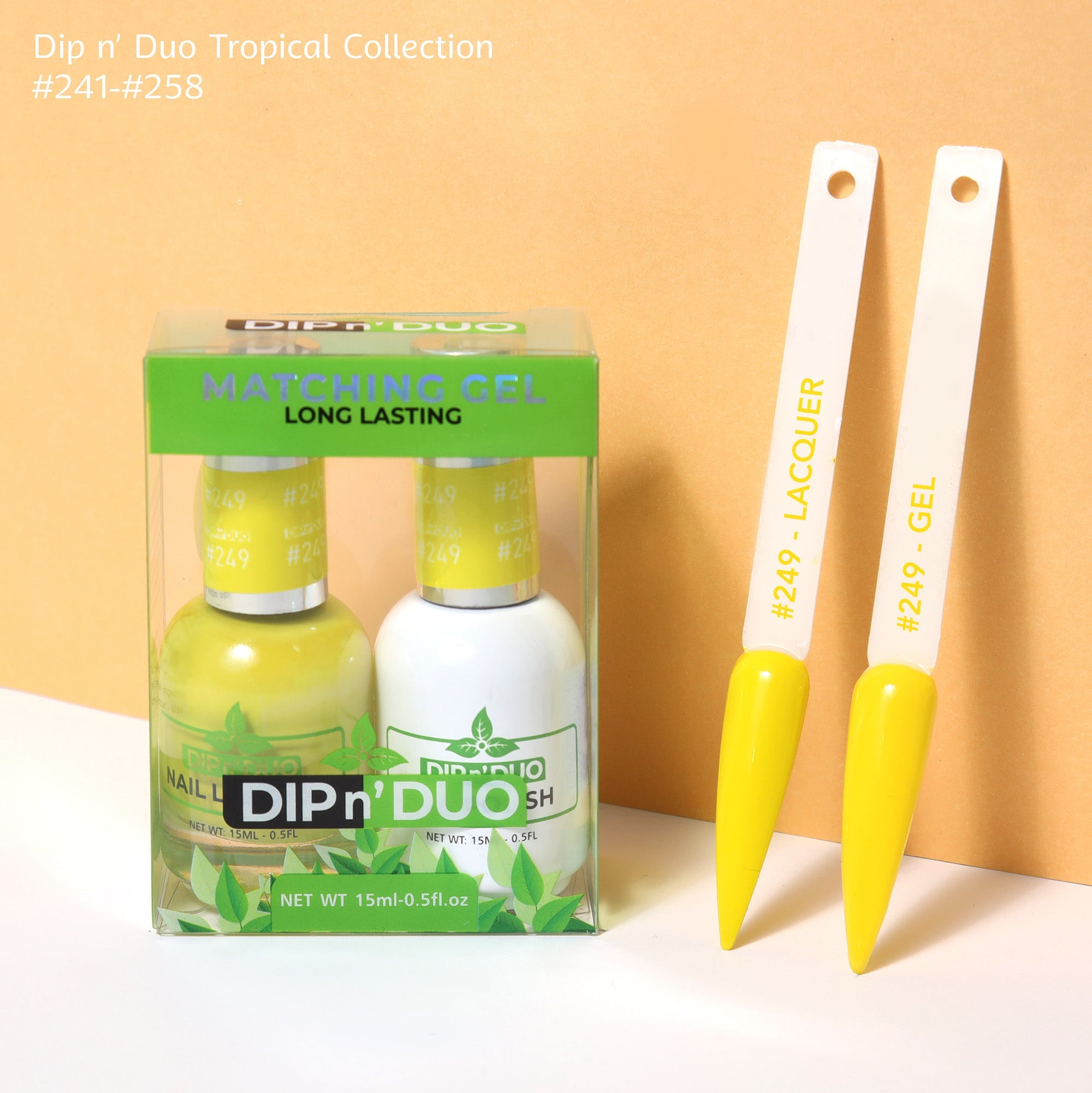 DIP n' DUO - 4-in-1 Matching - Color #241-#258 (Tropical Collection)