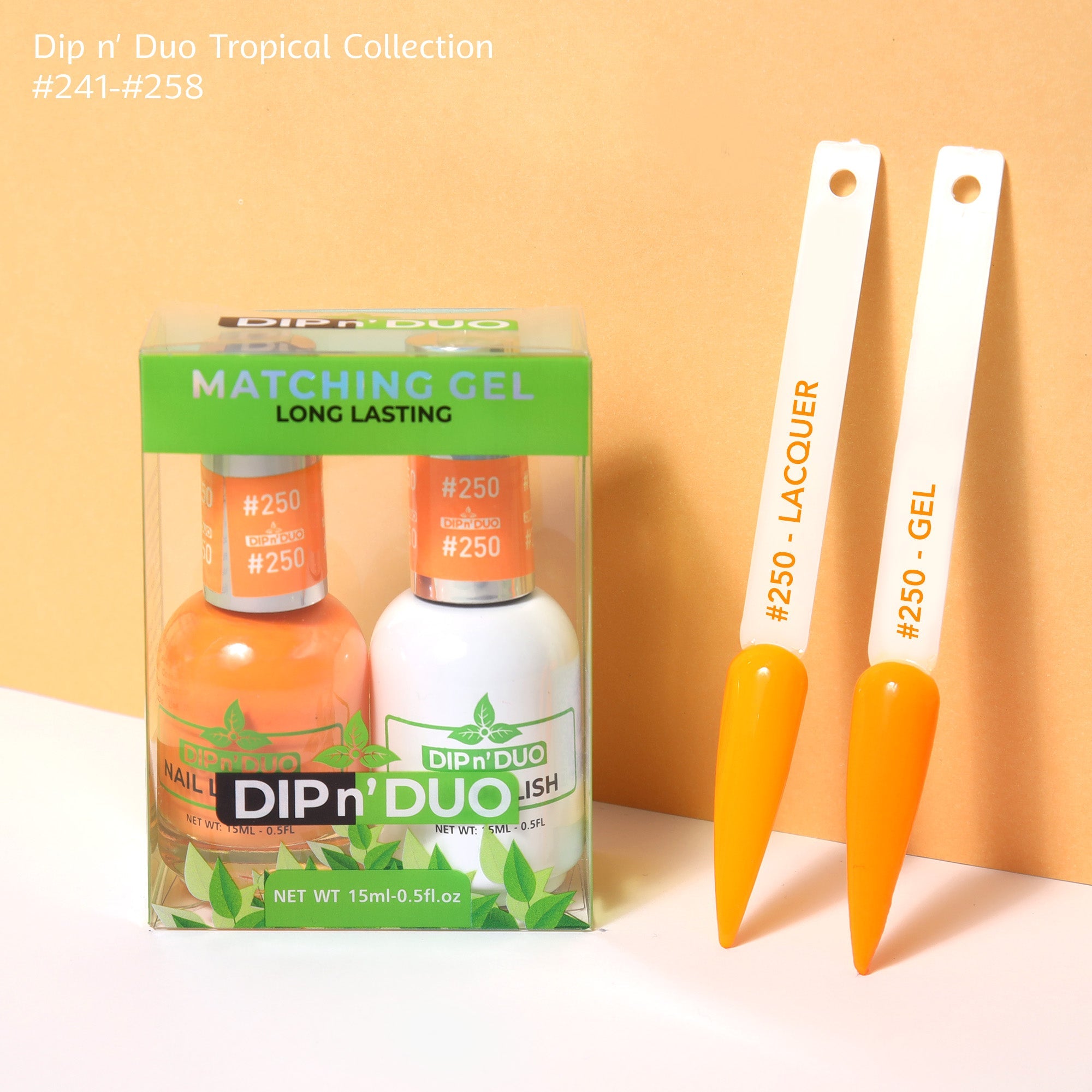 DIP n' DUO - 4-in-1 Matching - Color #241-#258 (Tropical Collection)