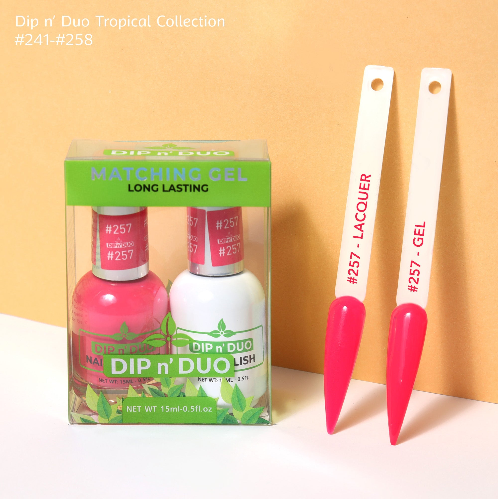 DIP n' DUO - 4-in-1 Matching - Color #241-#258 (Tropical Collection)