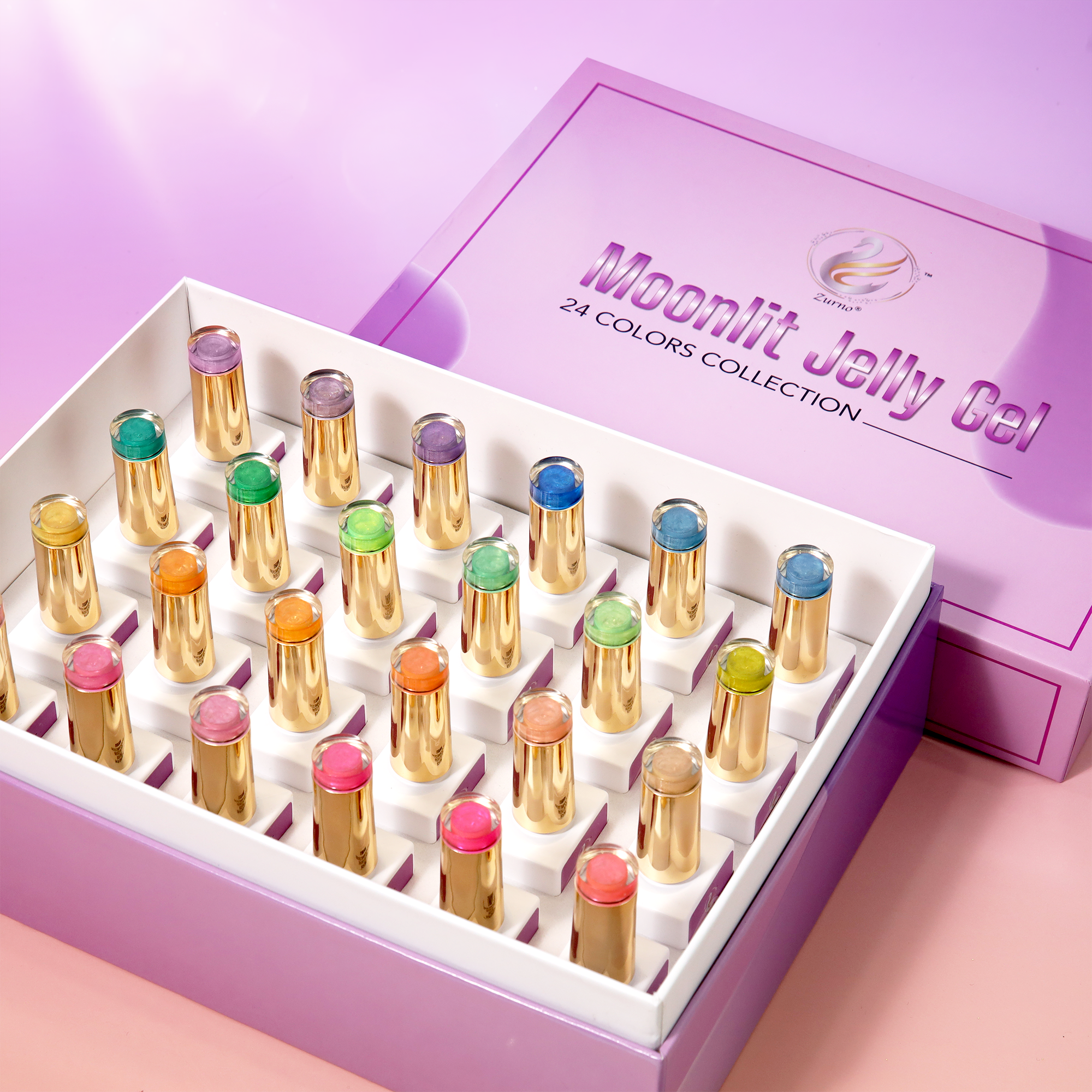 Moonlit Jelly Gel Collection 24 Colors