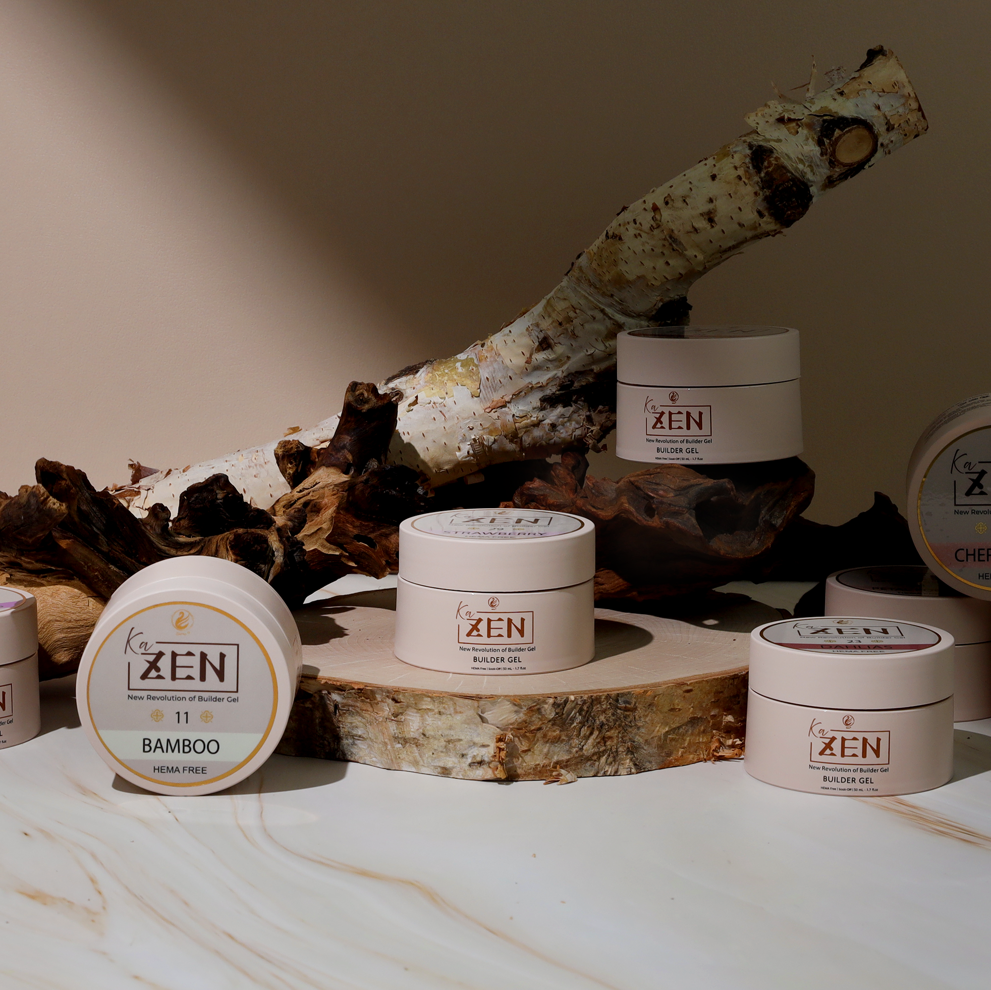 KaZEN Builder Gel Cream KIT - 48 Colors