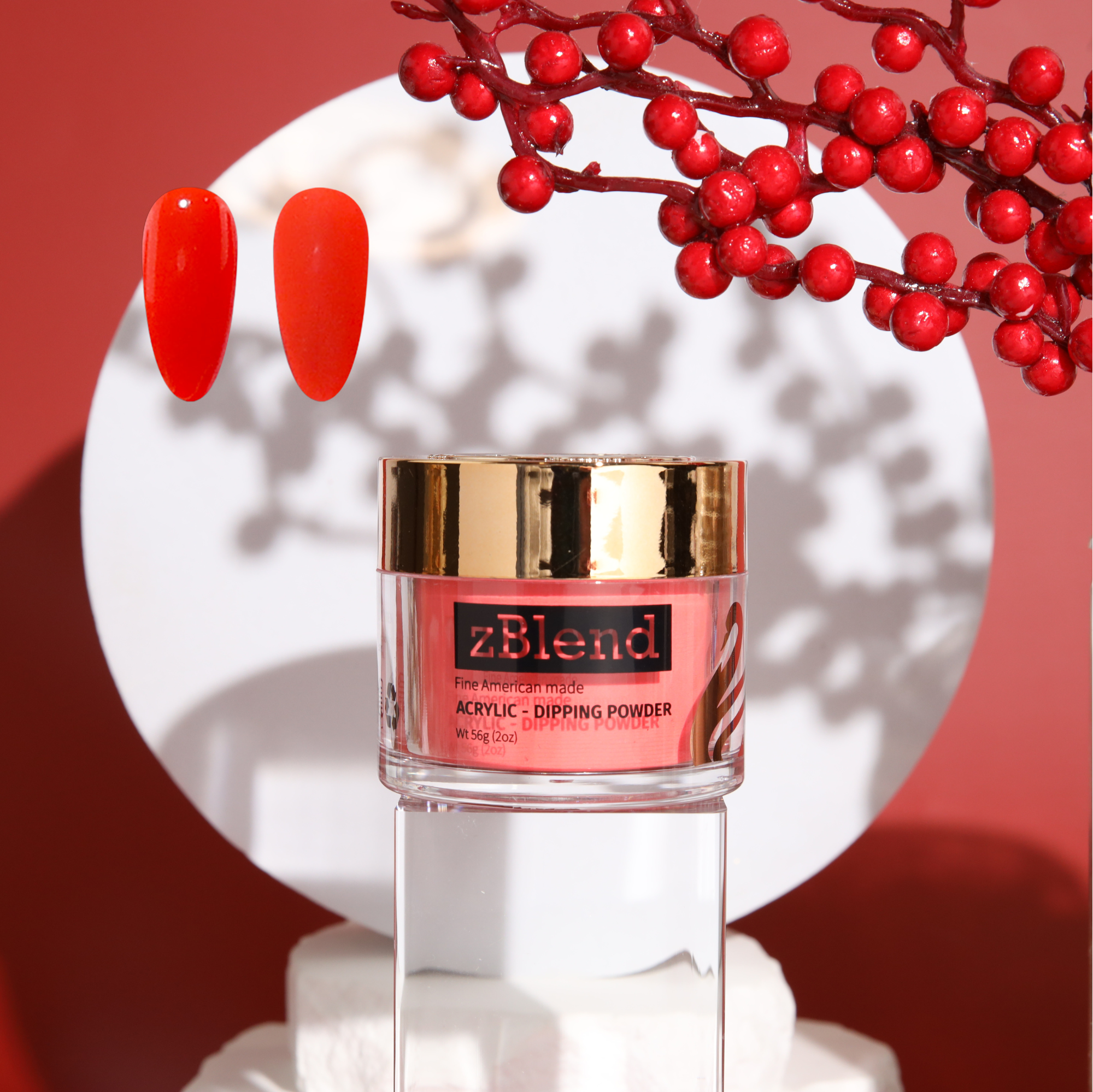 zBlend - zGel - zLacquer | #313 - #336 Lady in Red Collection - 24 Colors