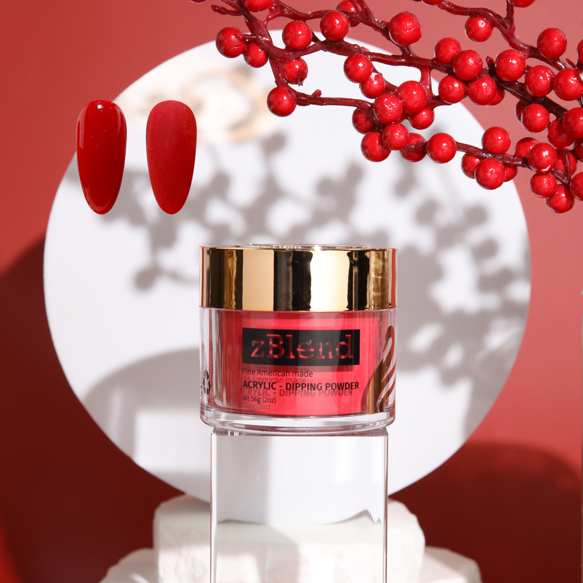 zBlend - zGel - zLacquer | #313 - #336 Lady in Red Collection - 24 Colors