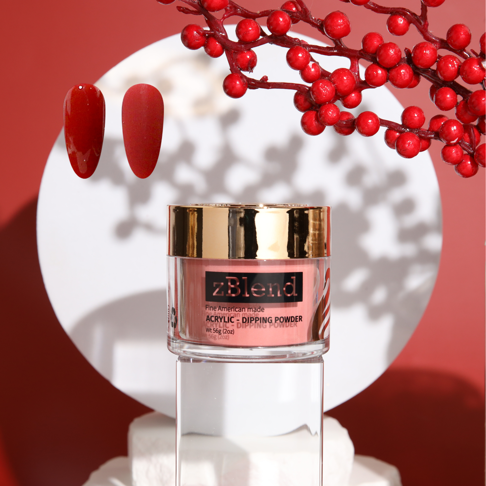 zBlend - zGel - zLacquer | #313 - #336 Lady in Red Collection - 24 Colors