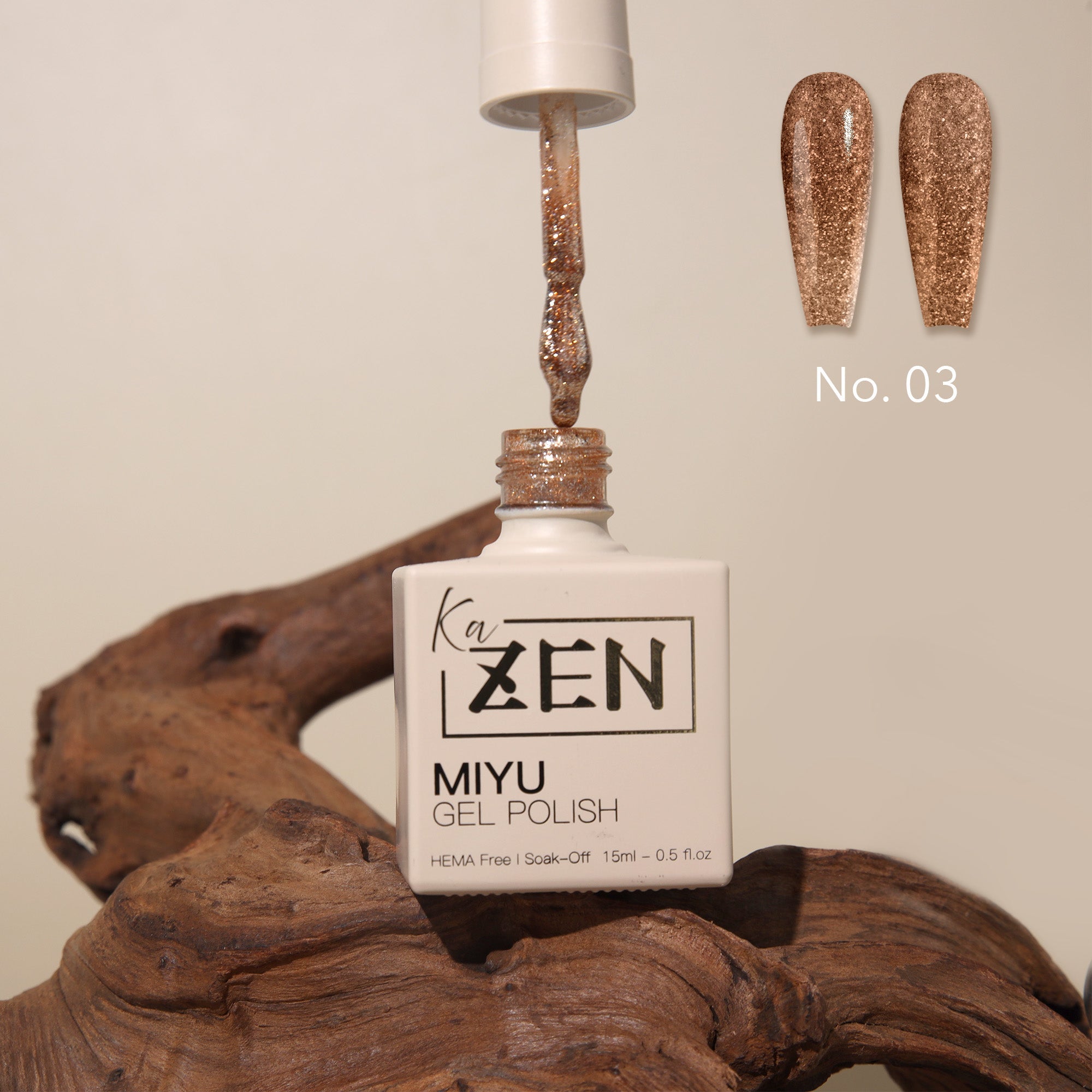 フェイスジェル・ゲル miyumiyu KaZEN | Miyu Gel Polish Collection (50 Colors) - Cream Edition