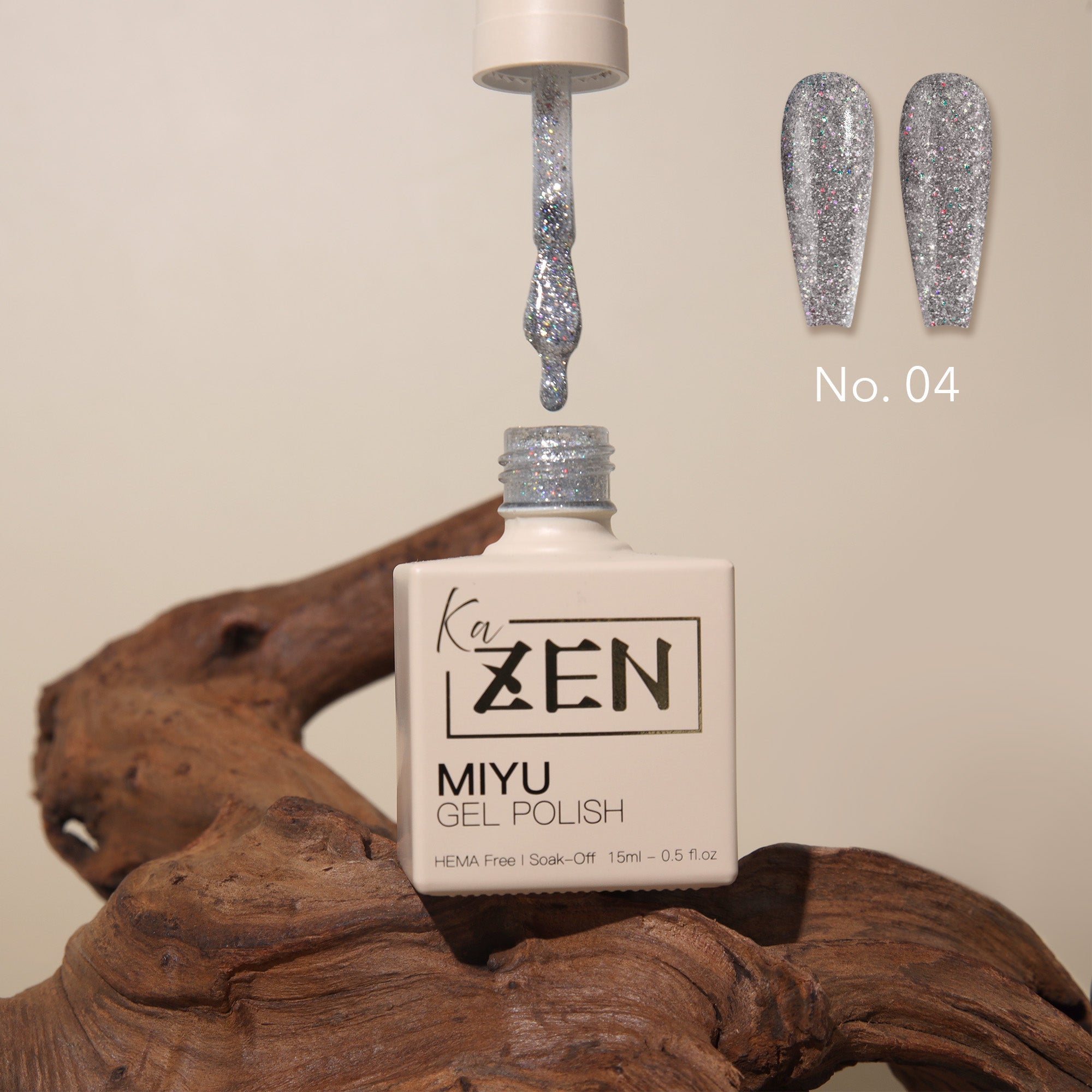 【美品】ENEN KUUM KaZEN | Miyu Gel Polish Collection (50 Colors) - Cream Edition
