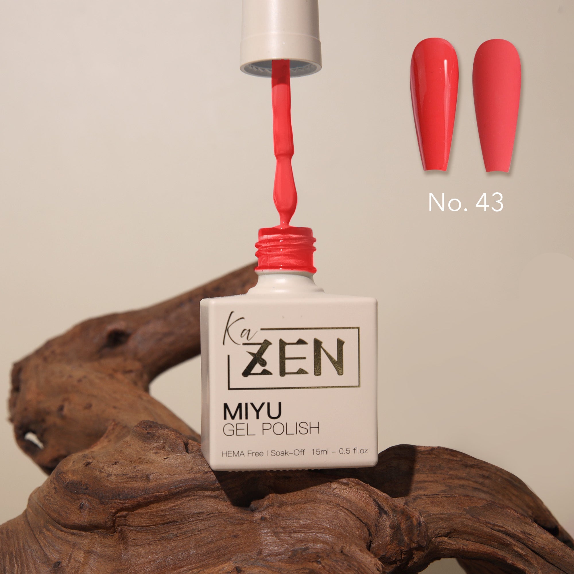 フェイスジェル・ゲル miyumiyu KaZEN | Miyu Gel Polish Collection (50 Colors) - Cream Edition
