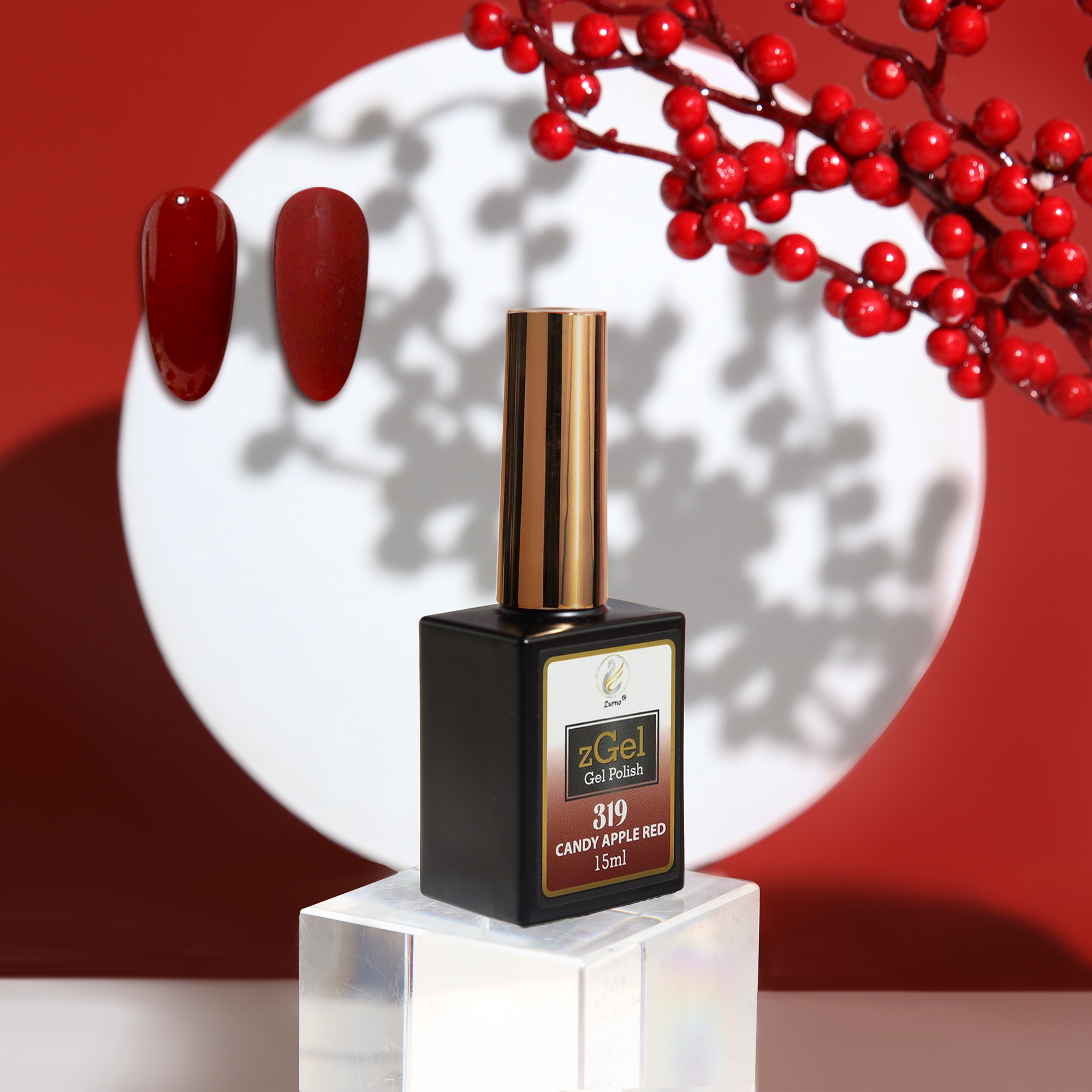 zBlend - zGel - zLacquer | #313 - #336 Lady in Red Collection - 24 Colors