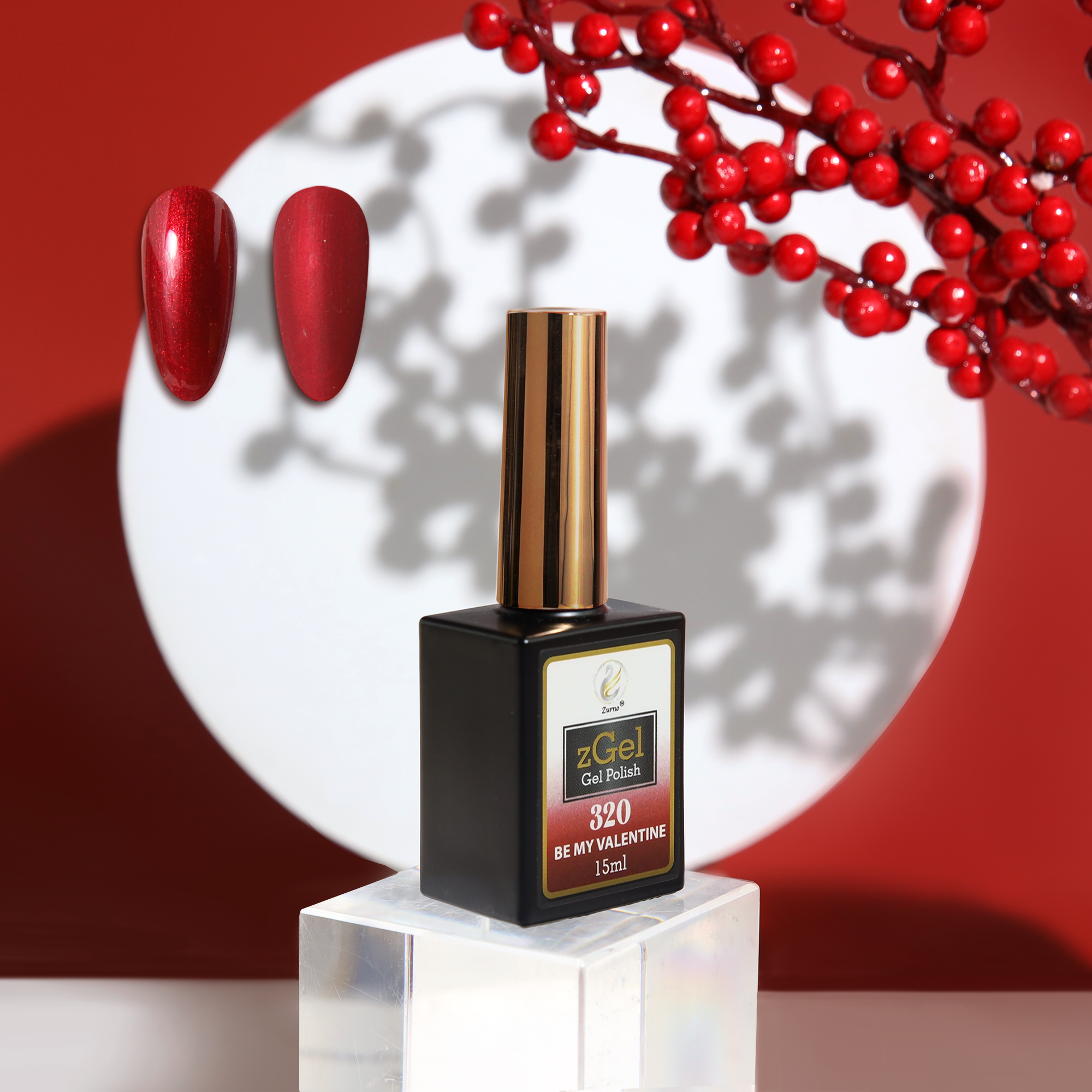 zBlend - zGel - zLacquer | #313 - #336 Lady in Red Collection - 24 Colors
