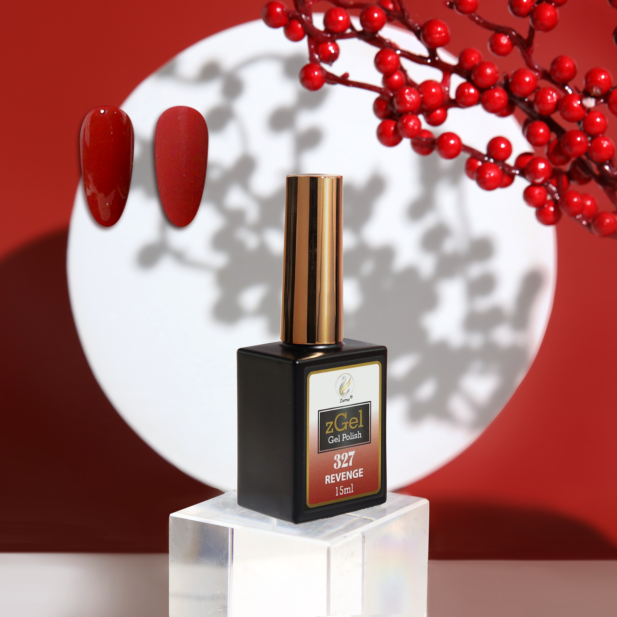 zBlend - zGel - zLacquer | #313 - #336 Lady in Red Collection - 24 Colors