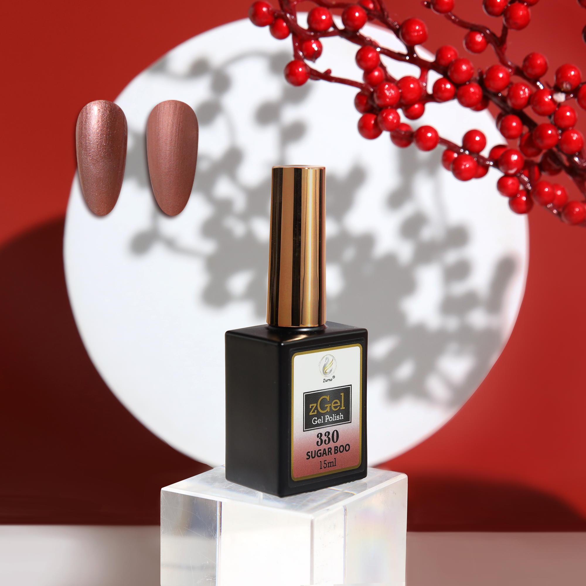 zBlend - zGel - zLacquer | #313 - #336 Lady in Red Collection - 24 Colors