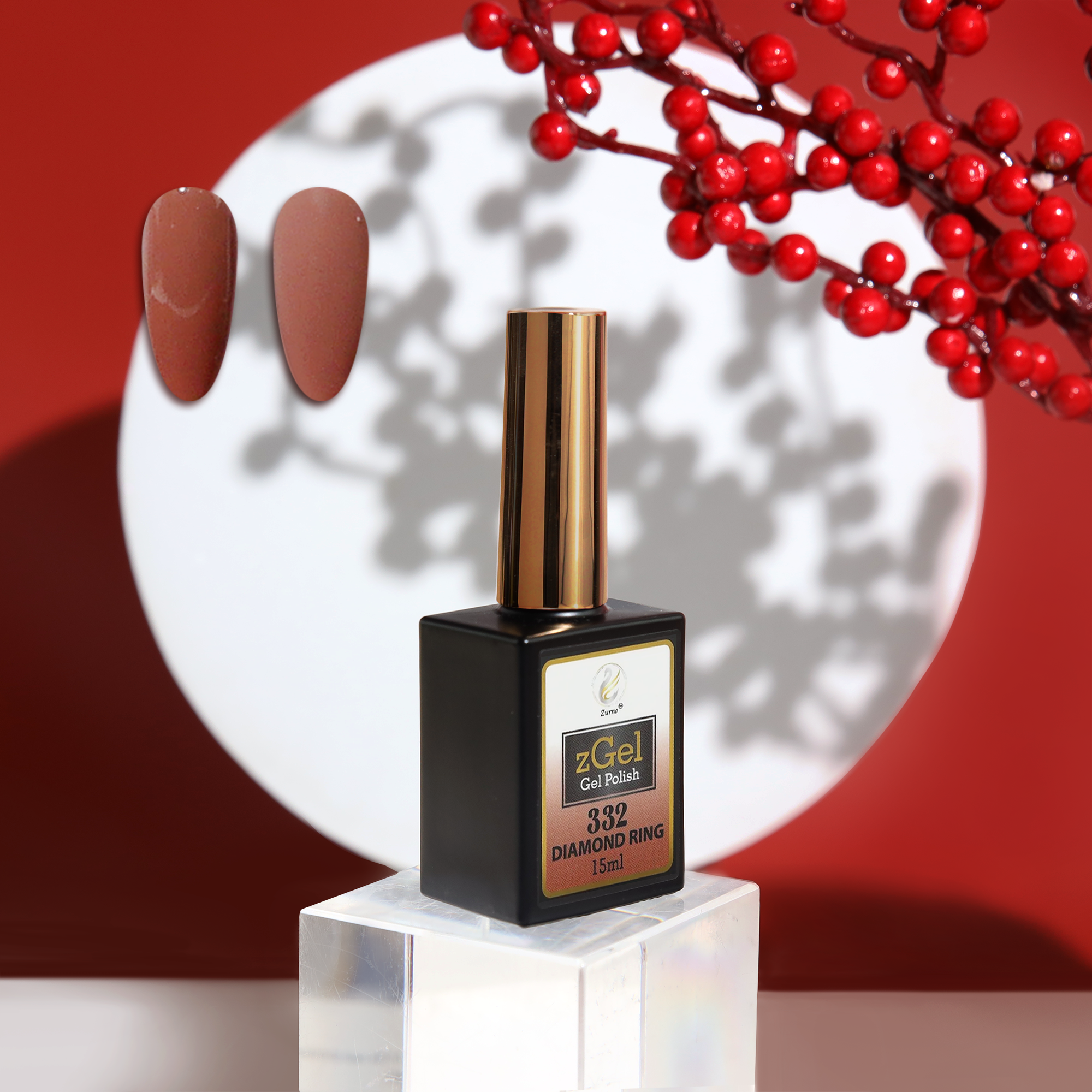 zBlend - zGel - zLacquer | #313 - #336 Lady in Red Collection - 24 Colors
